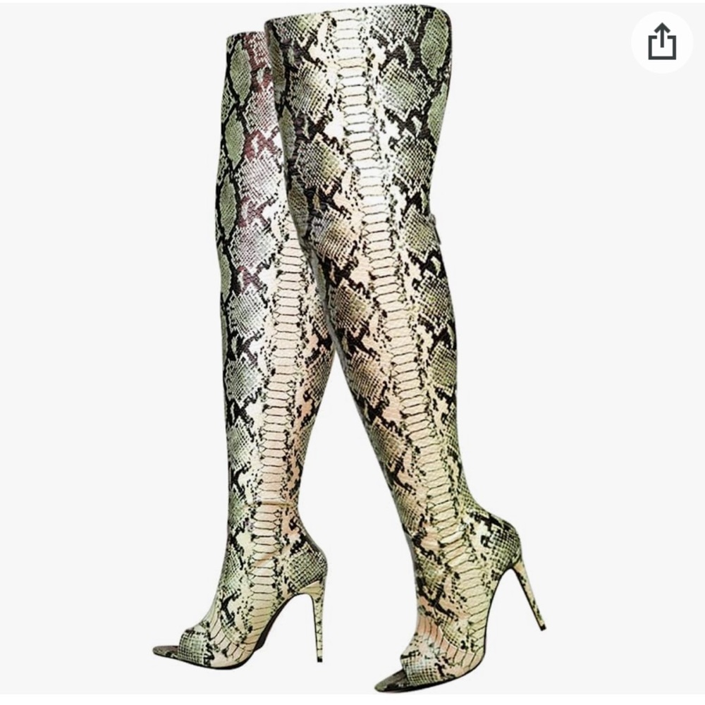 Thigh high boots